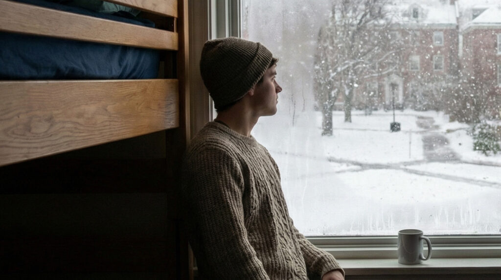 When Winter affects Campus